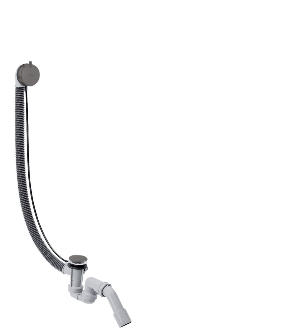 https://raleo.de:443/files/img/11eeea3e4c279b0092906bba4399b90c/size_l/Hansgrohe-HG-Komplettset-Ablauf-und-Ueberlaufgarnitur-fuer-Sonderwannen-Brushed-Black-Chrome-58318340 gallery number 1